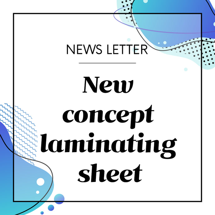 New concept laminating sheet that does not need a heating machine