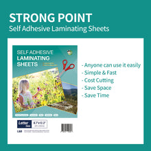 Load image into Gallery viewer, [HASHI] (20~100 sheets-9 x 12 inch) Self-Adhesive Laminating Sheets / free shipping Within 7 days of delivery
